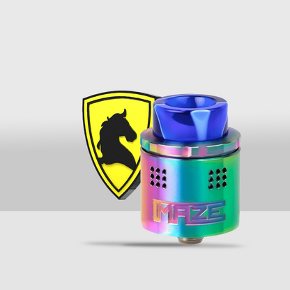 Vandy Vape Maze RDA 24mm | Innovative Sub-Ohm Rebuildable Dripping Atomizer - 7 Colors - Seef Vape