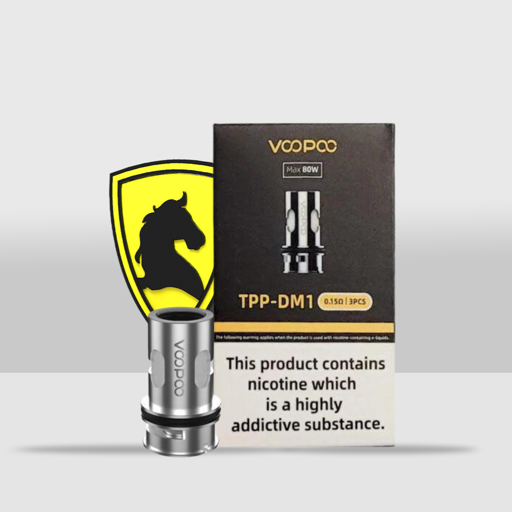 Voopoo TPP Replacement Coils - DM1 0.15Ω, DM2 0.2Ω, DM3 0.15Ω, DM4 0.3Ω | High-Performance Coils for Superior Vaping Experience - TPP DM1 0.15Ω - Seef Vape