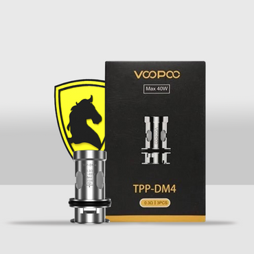 Voopoo TPP Replacement Coils - DM1 0.15Ω, DM2 0.2Ω, DM3 0.15Ω, DM4 0.3Ω | High-Performance Coils for Superior Vaping Experience - TPP DM4 0.3Ω - Seef Vape