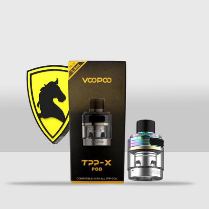 Voopoo TPP-X Replacement Pod - Large 5.5mL Pod Capacity | High-Performance Vaping with Extended Use - Rainbow - Seef Vape