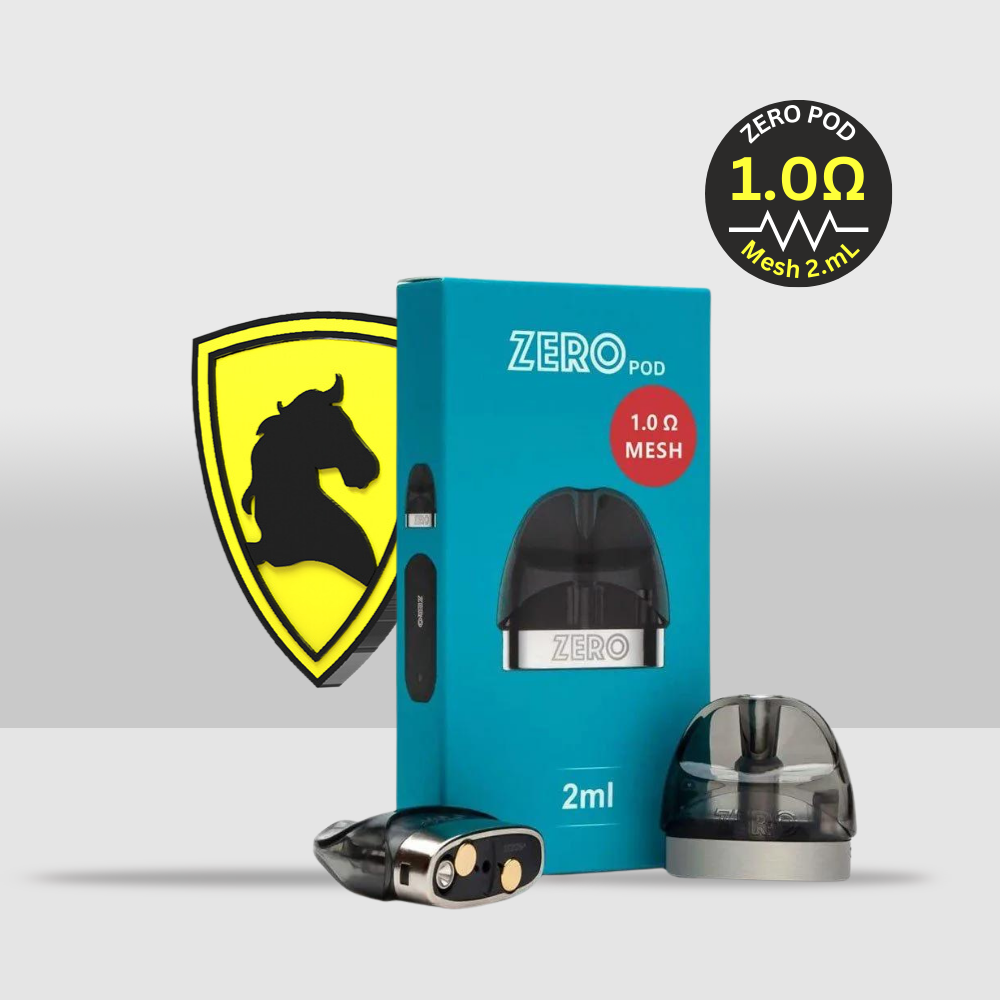 Vaporesso Renova ZERO Replacement Pods | 2mL Capacity - Regular & Meshed Versions for Versatile Vaping - 1.0Ω (Ohm) Meshed - Seef Vape