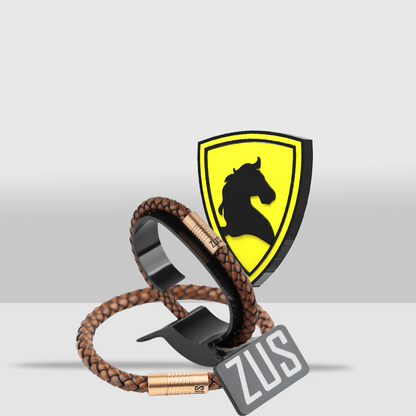 ZUS Single 6mm Brown Bracelet At Seef Vape